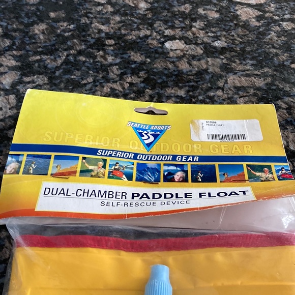 SEATTLE SPORTS DUAL-CHAMBER PADDLE FLOAT NEW - Picture 3 of 7